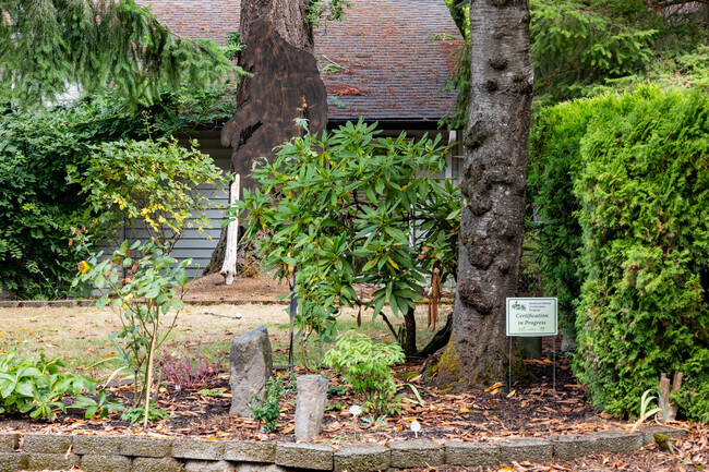 Certified Backyard Habitats in Forest Ridge are so successful you spot a Sasquatch.