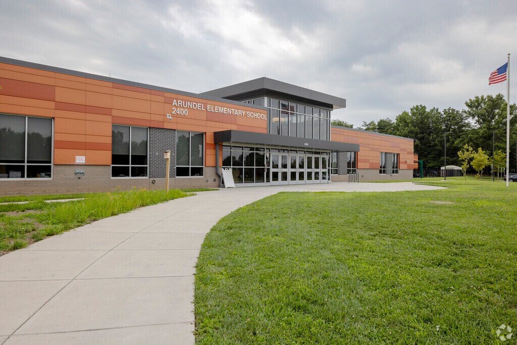 Arundel Elementary/Middle School building in Cherry Hill.