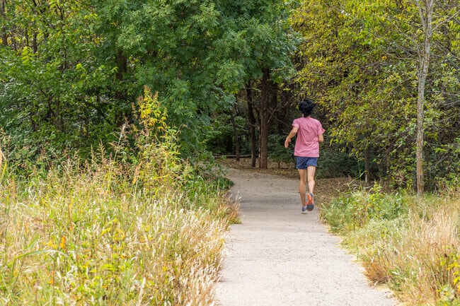 Enjoy jogging and running through the lush surroundings of Sutton Urban Wilderness Park, Norman.