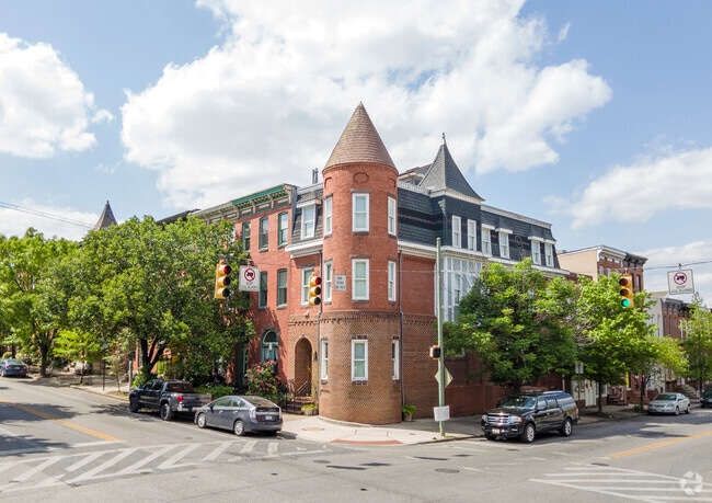 Beautiful rowhomes are plentiful in Butchers Hill.