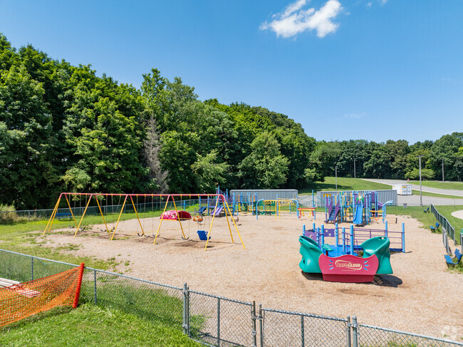 The playground at Highland Elementary School.