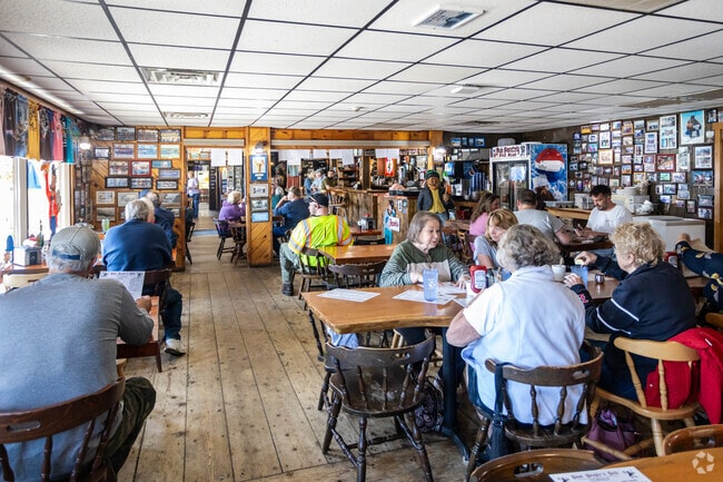 Poor People's Pub, a beloved local institution since 1974, is a popular gathering place near Wolfeboro.