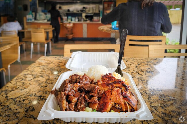 Residents of Coyote Canyon will love Ono Hawaiian BBQ, just outside the neighborhood.