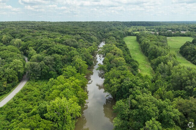 The beautiful Olentangy River runs along Highbanks Metropark.