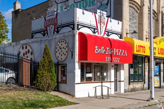 Belle Isle Pizza is a local favorite for a quick bite to eat.