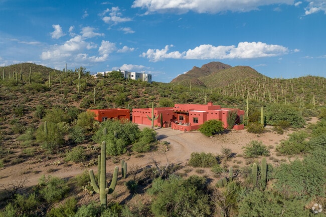 A vivid, custom home in Westside Development.