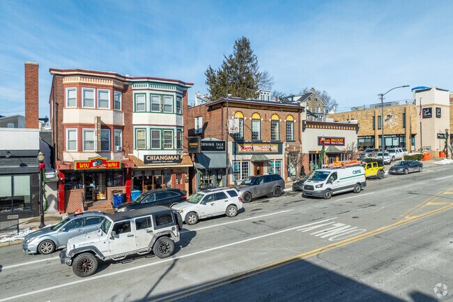 Locals in Conshohocken love to restaurant scene on Fayette Street.