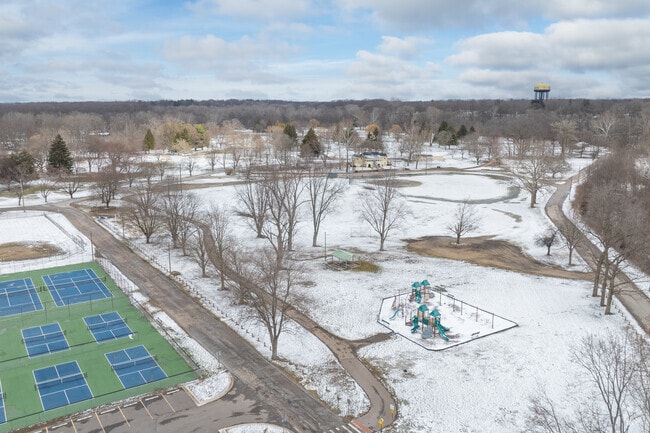 Plym Park in Niles has tennis courts, a 9-hole golf course, and a playground.