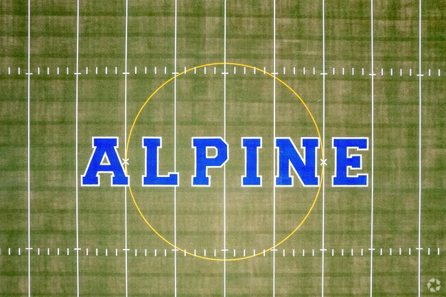 Joan Macqueen Middle School takes pride in their pristine athletic fields in Alpine.