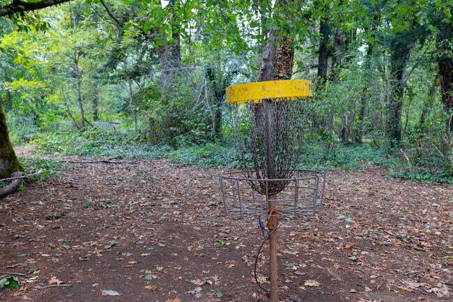 Try your hand at the disc golf course at Woodmansee park on Sunnysdie Rd SE in South Gate.