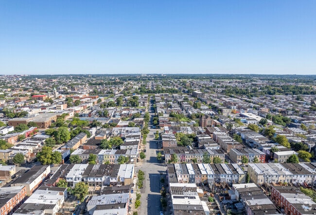 McElderry Park is a densely populated neighborhood in East Baltimore.