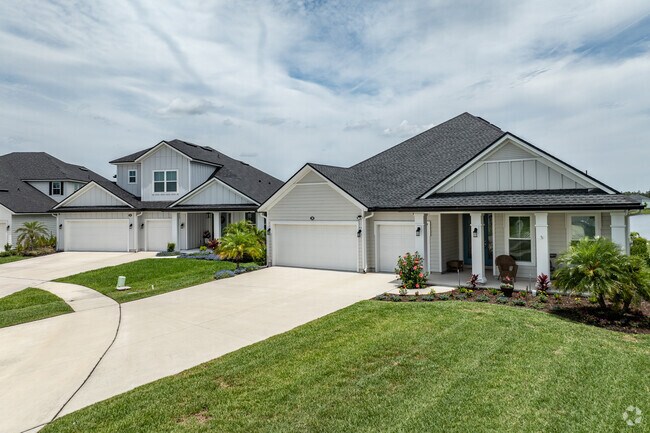 Beacon Lake offers a wide selection of homes, many with large yards and garages.