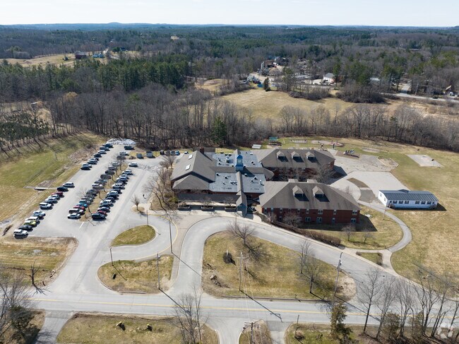 Overview of Vivian E. Hussey Primary School campus in Berwick.