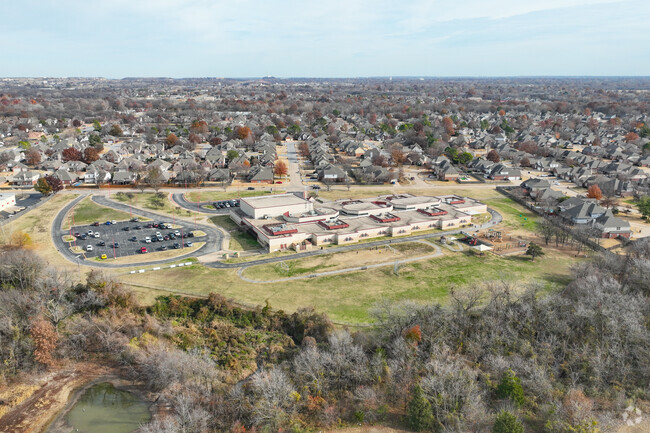 Marshall T. Moore Elementary School is walkable for many students, located in the neighborhood