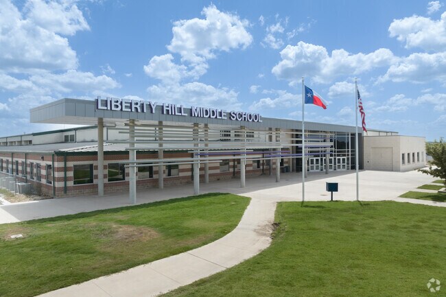 Liberty Hill Middle School serves students in Liberty Hill, Texas, typically in grades 6 to 8.