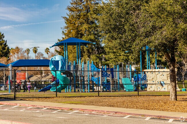 Your children will enjoy the playground at Brady Elementary School.