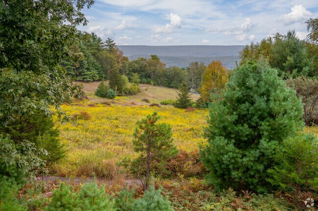 Westfall residences enjoy sweeping views of rolling green landscapes.