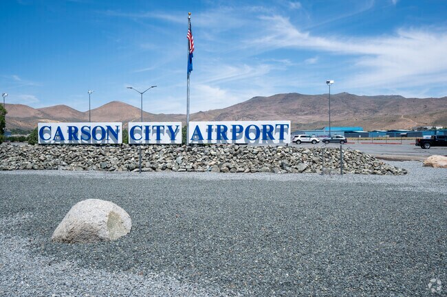 The Carson City Airport runs across the North boundary of New Empire and residents can expect to see planes taking off and landing throughout the day.
