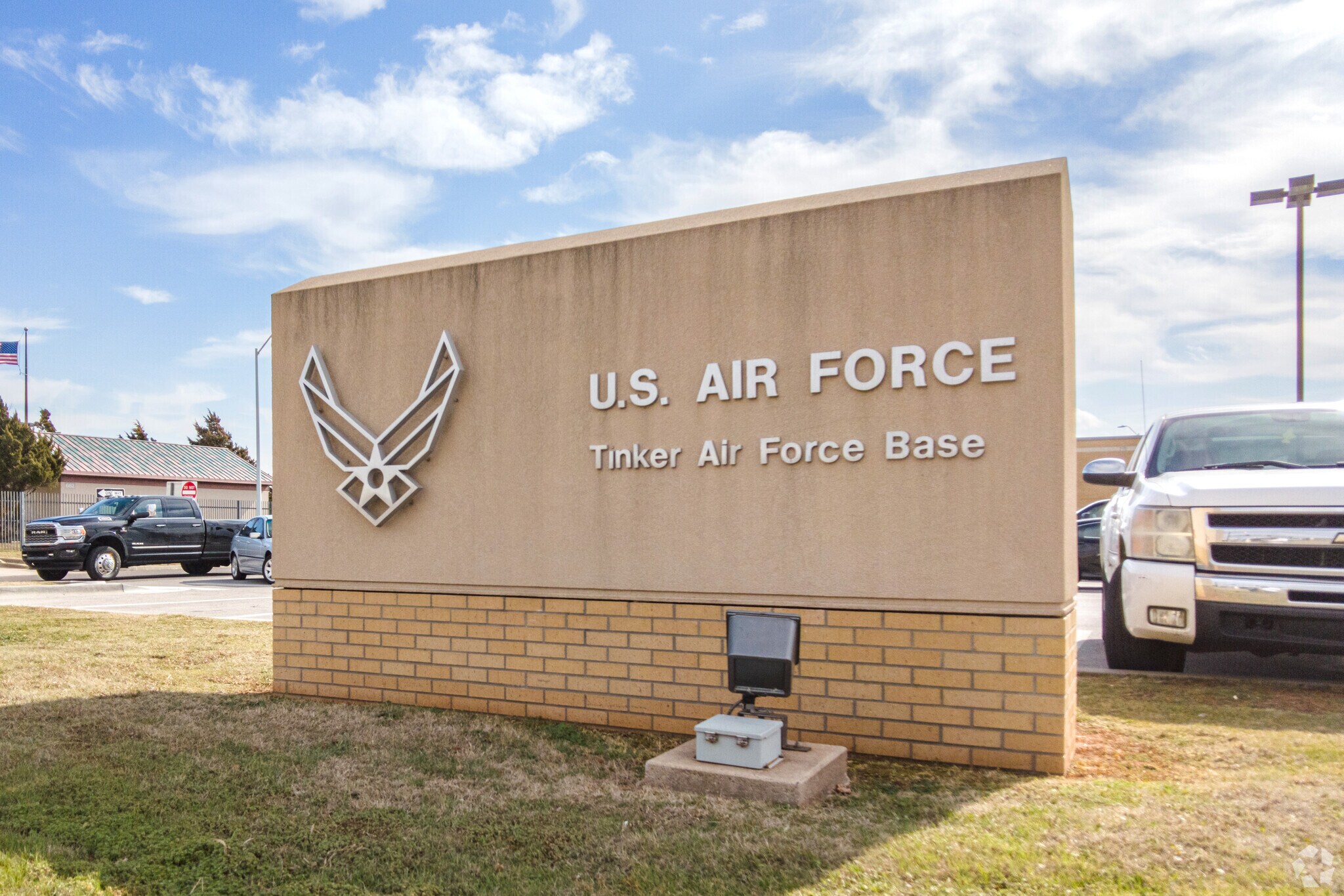 The Tinker Air Force Base is located in Oakcliff-Parkview.
