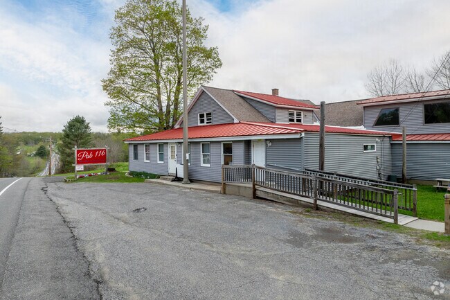 Pub 911 is the only restaurant in the town, accentuating the small town community of Plainfield.