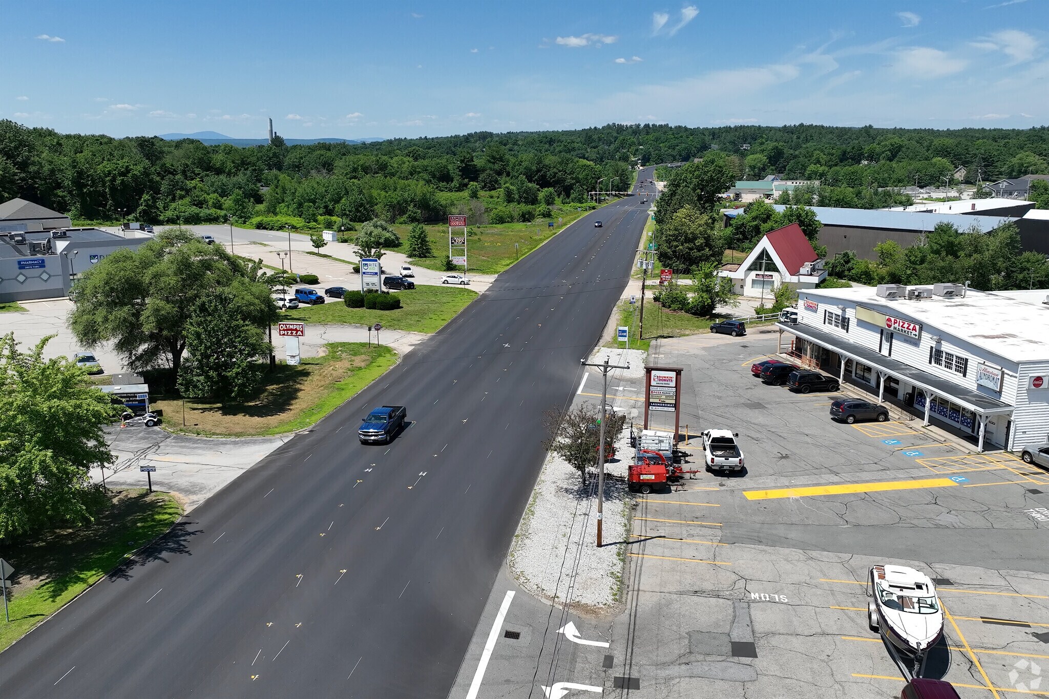 Residents can easily access Route 3 in Suncook.