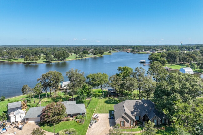 Residents of Bullard enjoy beautiful views of Lake Palestine throughout the year.