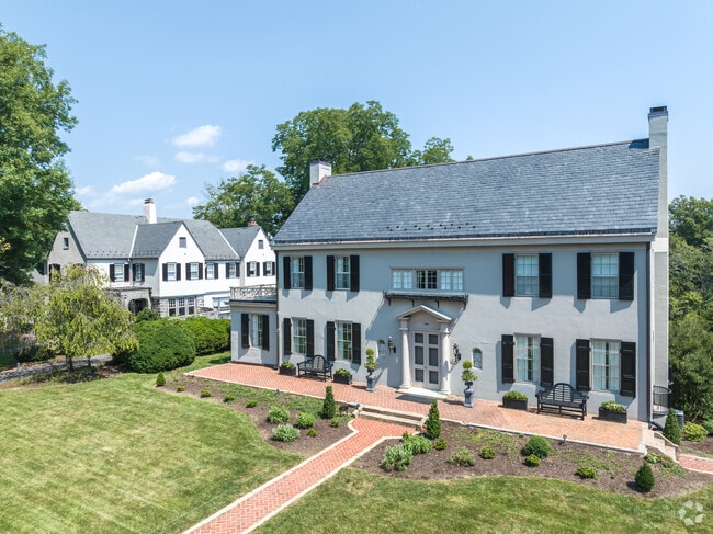 A row of homes in Peakland, an area just east of the Blue Ridge Mountains in Lynchburg.