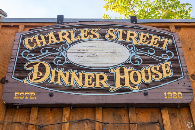 Residents enjoy dining at Charles Street Dinner House, known for its French onion soup.