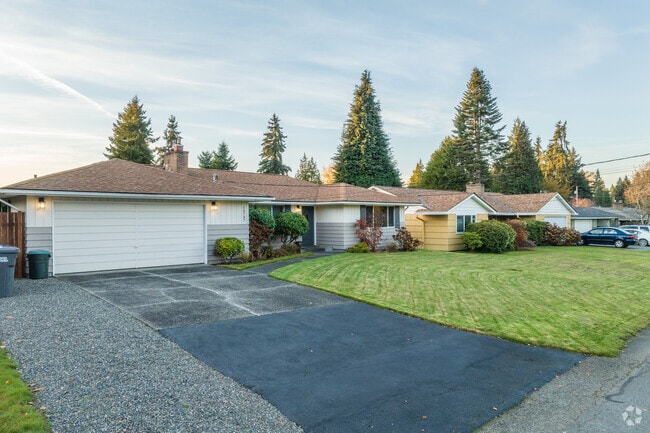 You can find ranch and bungalow style homes in 5 Corners.