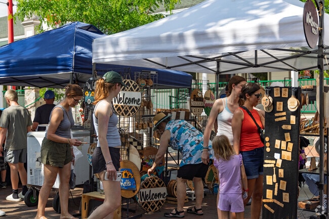 On Saturdays, visitors can find the perfect gift at the Arnolds Park Farmers Market in the Park.