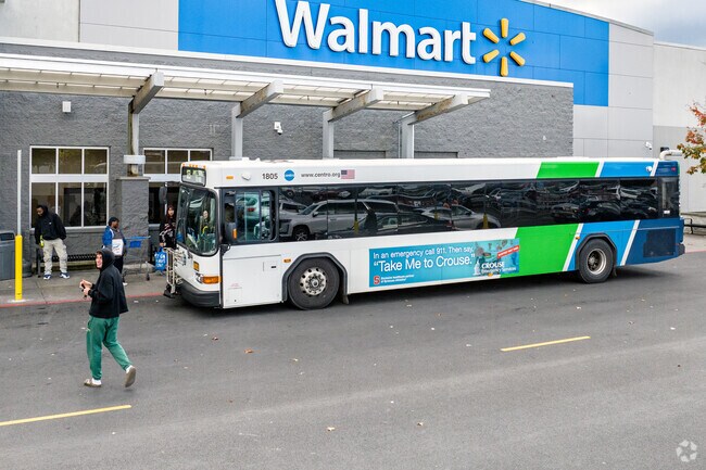 The Minoa neighborhood of Syracuse has multiple Centro bus stops.