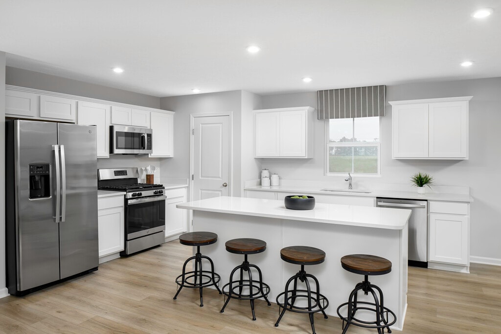 Buying new means you won't have to worry about expenses like appliances, renovations, or the hassle of unexpected repairs! Click here to learn more.