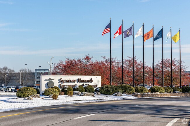 Syracuse Hancock International Airport is 20 miles from Sullivan.