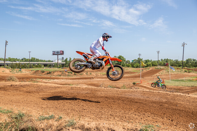 Oklahoma Motorsports Complex is a great place for locals of Adkins Crossing to have fun.