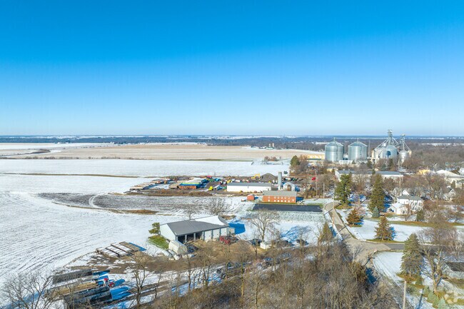Newark is surrounded by a vast rural landscape.