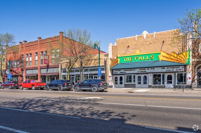 The Falls Theatre is the main cinema in the town of Little Falls.