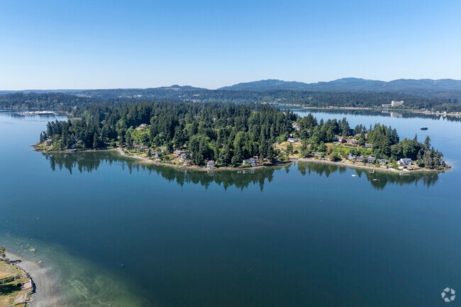 The unincorporated urban growth area, Rocky Point is served by Bremerton WA.