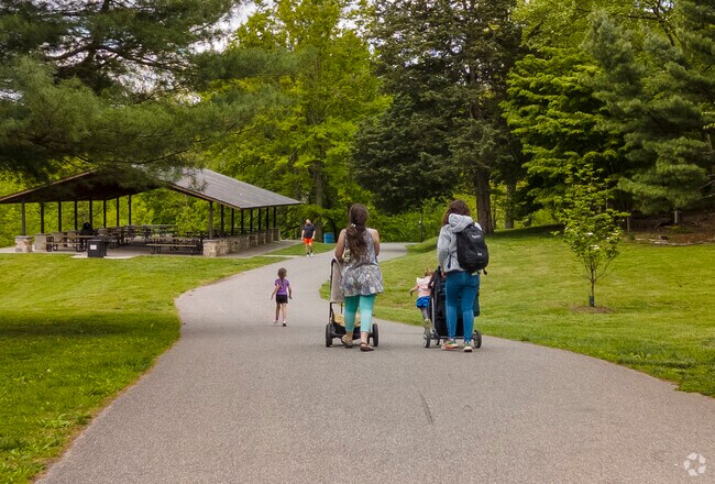 Lake Roland Park is a poplar park for Ruxton families.