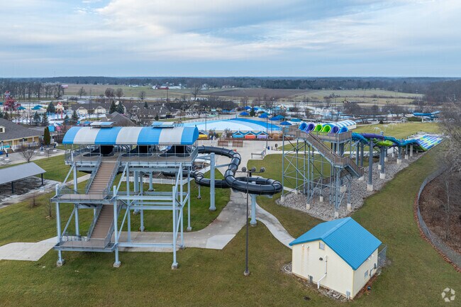 Deep River Waterpark in Merrillville is home to over a dozen water-based attractions.