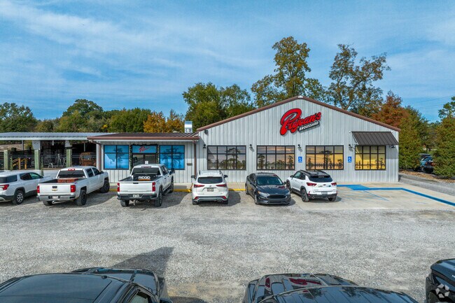 Prejean's restaurant is locally known for their fresh seafood plates in Broussard.