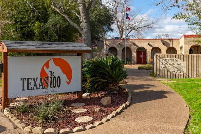 The Texas Zoo hosts many native and exotic animals perfect for a family outing.
