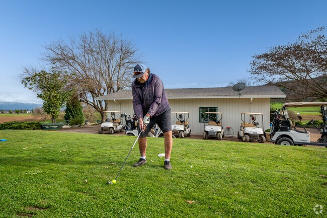 Swinging into serenity at Eagle Ridge Golf Club.