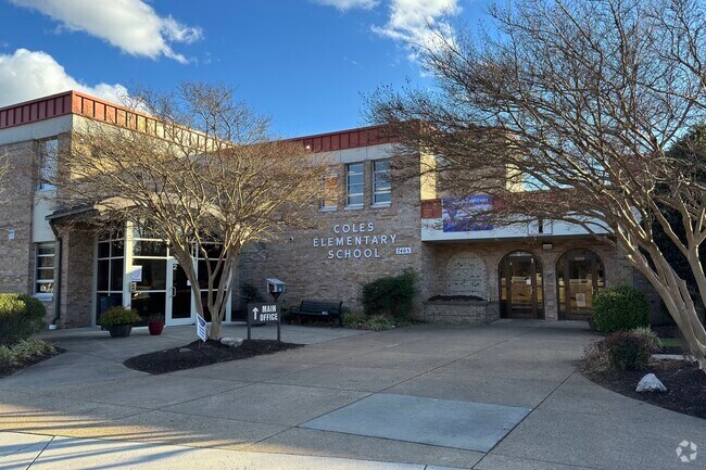 Coles Elementary School serves the community of Manassas.
