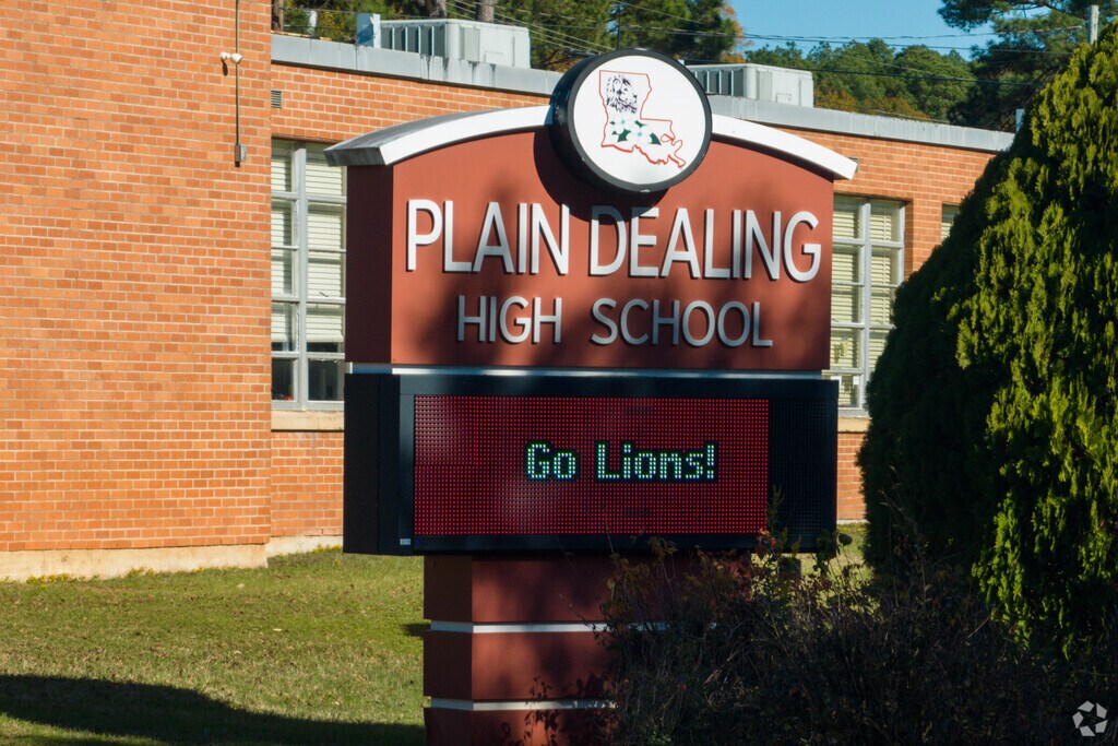 Plain Dealing High School in Plain Dealing Louisiana is the Home of the Lions
