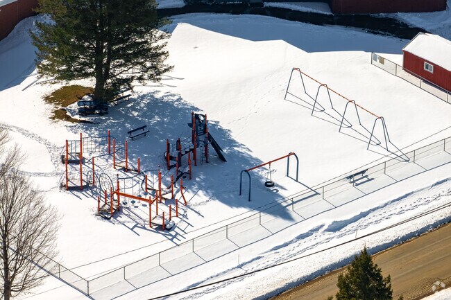 Mexico Elementary in Mexico has a nice playground for kids to play.