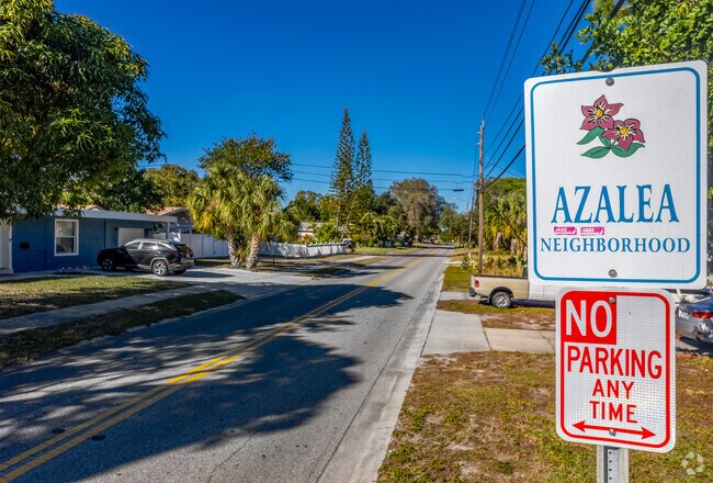 You know you've made it to the Azalea region once you see the neighborhood signs.