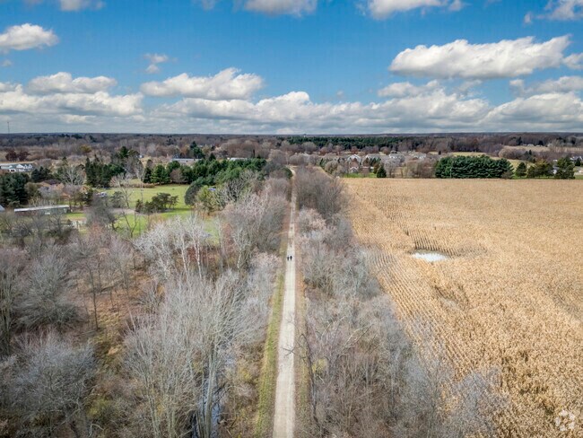 Hike from town to town on the Mike Levine Lakelands Trail State Park from Stockbridge.