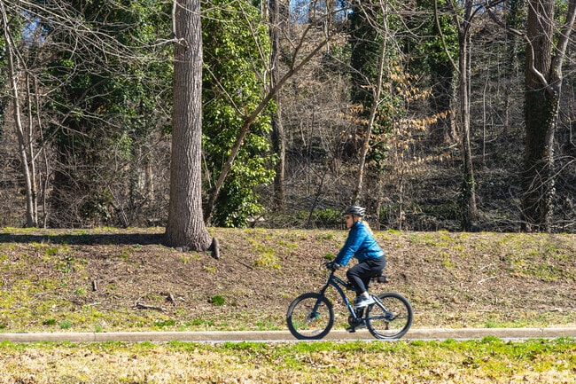 Ninth Ward locals take bike rides through Brandywine Park, just minutes from the area.