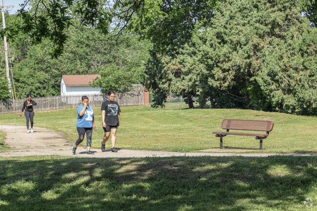 Residents of Moeller Heights love the miles of walking paths at Terrace Park.