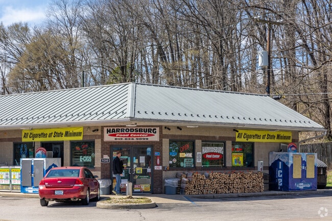 Harrodsburg Food Center is a one-stop shop for quick needs on the way to Bloomington or Judah.